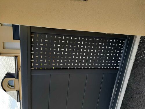 Remplacer portillon et portail en PVC par coulissant en aluminium - Pléneuf Val André 20210609161121