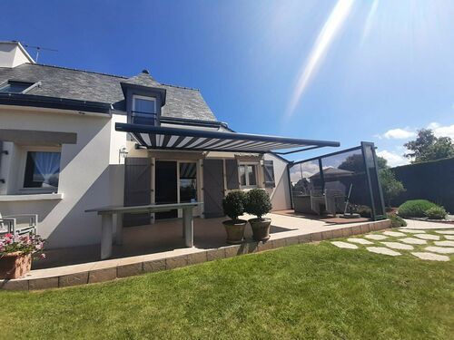 Installation store Markilux sur terrasse - Hillion 0