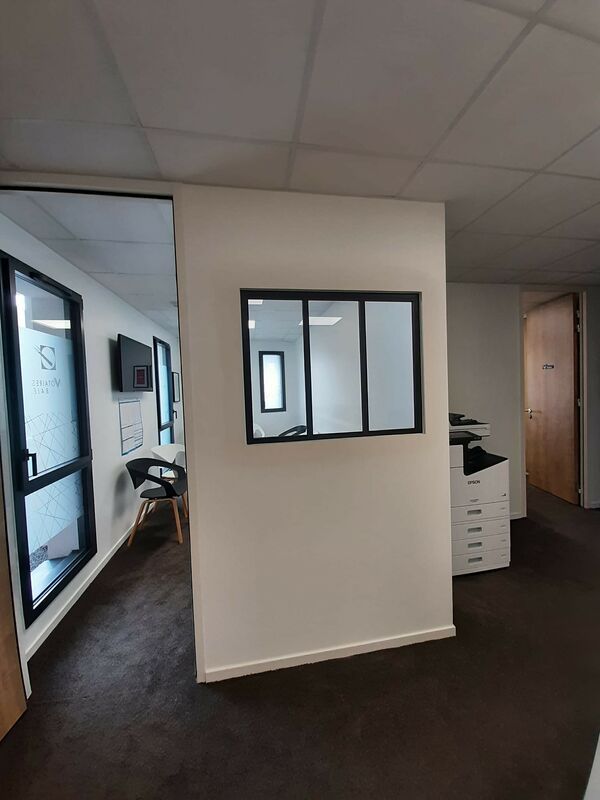 Création d'une ouverture et pose verrière type atelier - Notaires ...