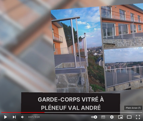 Costa Menuiseries : réalisations de garde-corps - Côtes d''Armor 